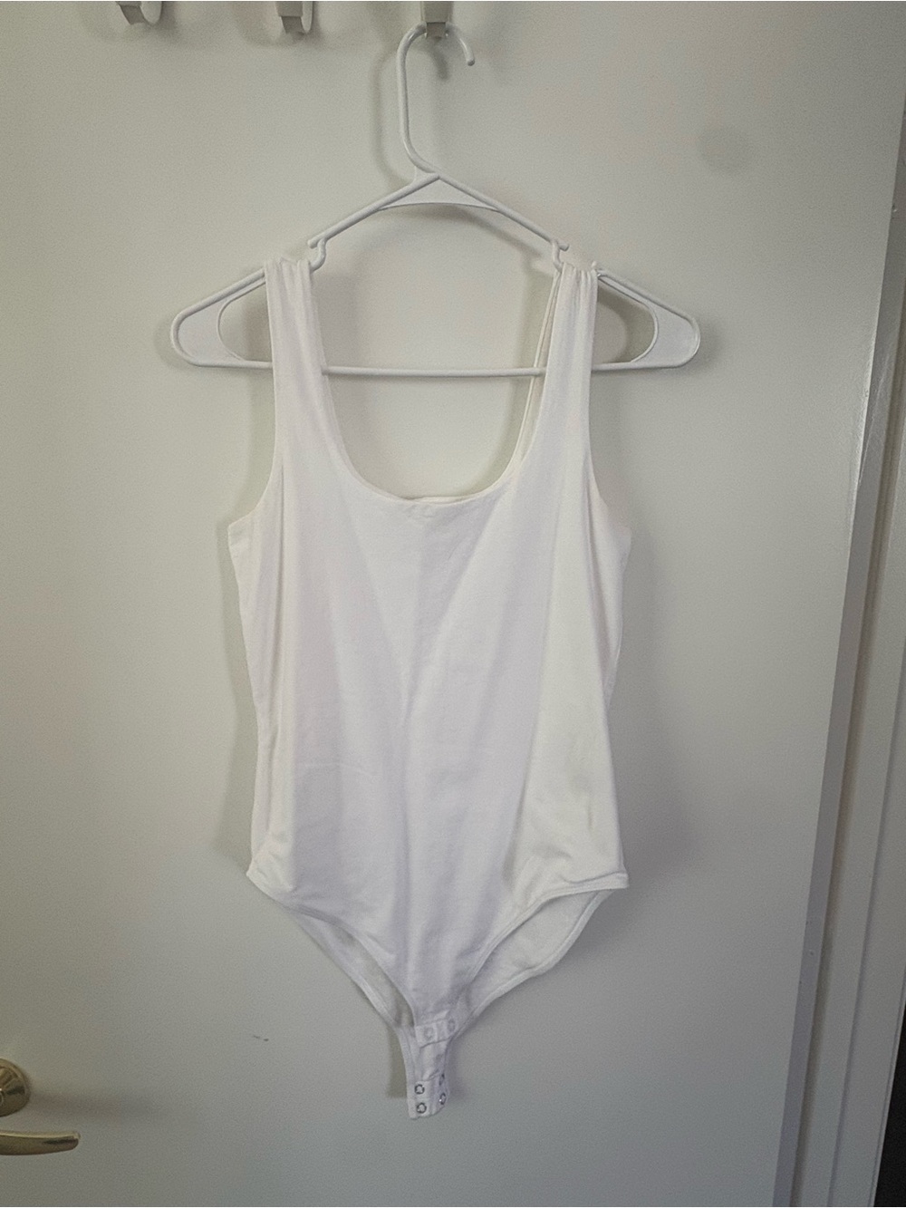 Old Navy White Kids Tank One-Piece Bodysuit